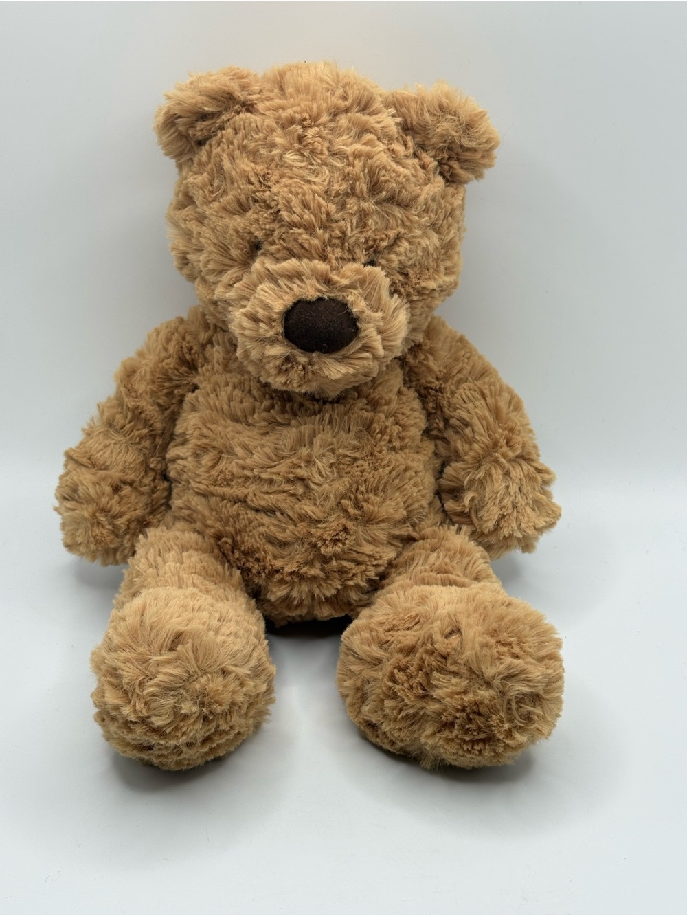 Jellycat  BUMBLY BEAR Soft Plush Toy Brown Tan Bear Collection 11” Preowned